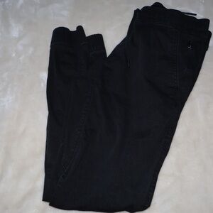 Hollister black joggers size small